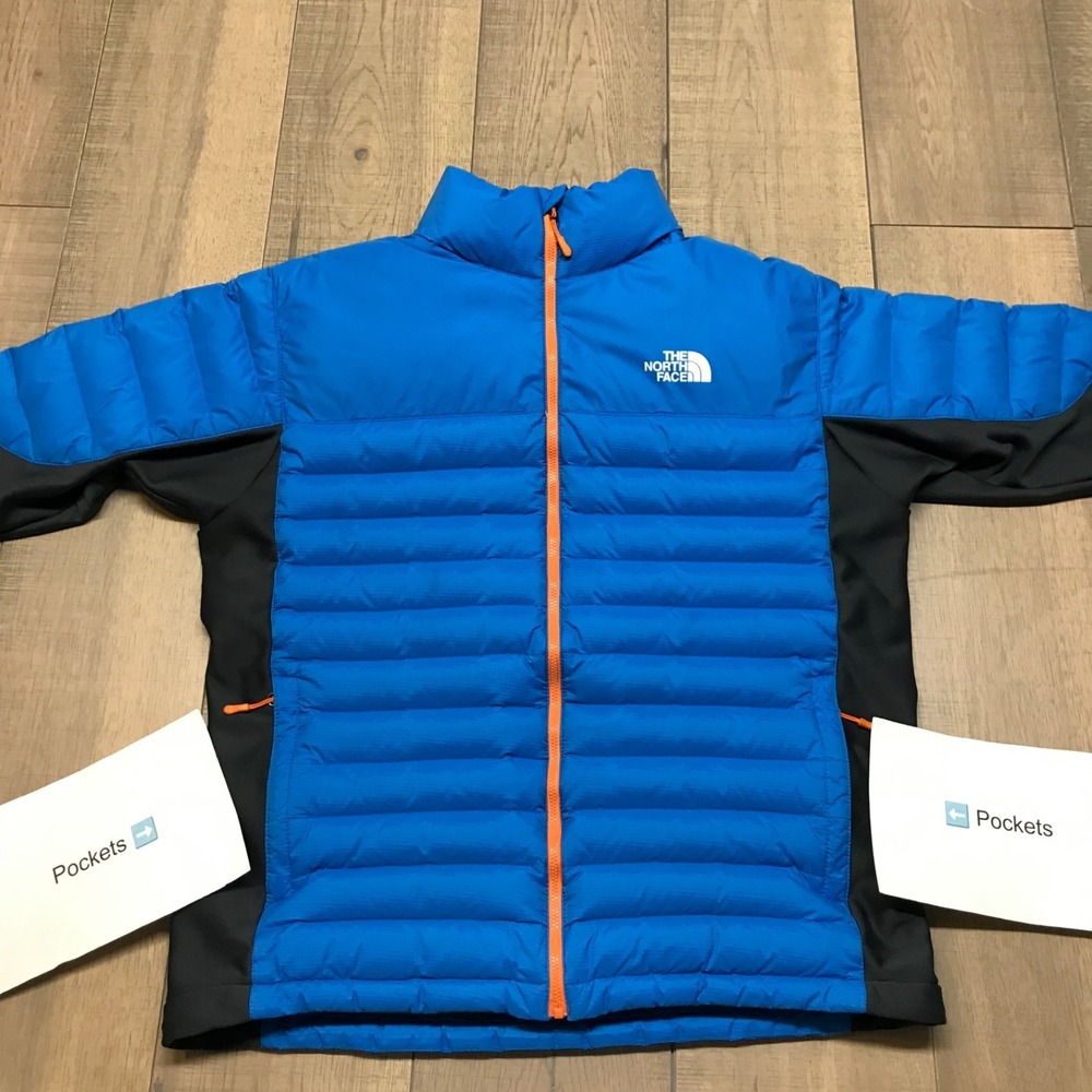 The North Face 700 Summit Series‎ Down Jacket Mens XL Blue Goose Puffer Nylon - Picture 11 of 14